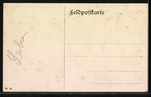 AK Alter Serbe auf einer Bank