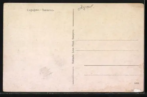 AK Sarajevo, Zwei Männer in einem Haus