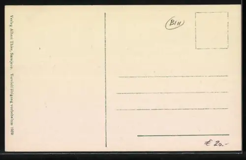 AK Bosnien, Bosnischer Kaufladen