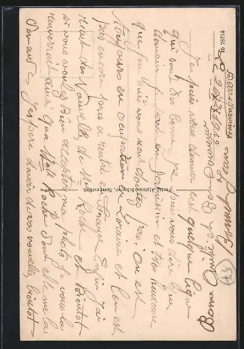 AK Saargemünd /Lothringen, Evangelische Kirche