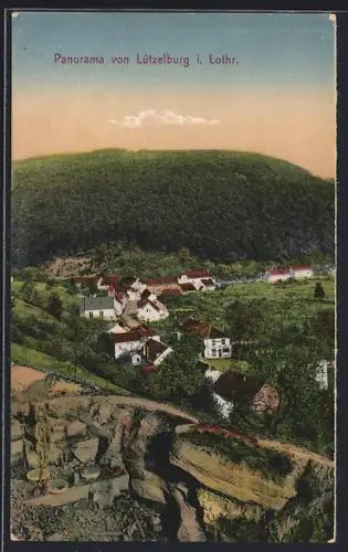 AK Lützelburg i. Lothr., Panorama