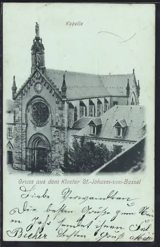 AK Saint-Jean-de-Bassel, Chapelle du Monastère