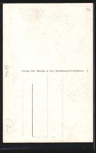 AK Volkringen-Diedenhofen, Vue du portail médiéval et des bâtiments environnants