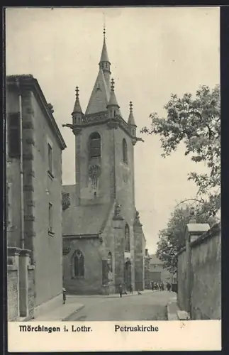 AK Mörchingen /Lothr., Petruskirche