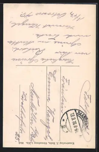 AK Saargemünd i. Lothr., Stadttheater