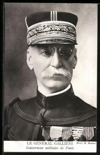 AK Le Général Galliéni, Gouverneur militaire de Paris