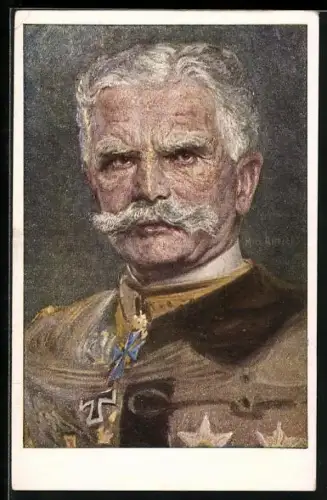 AK Portrait General von Mackensen in Uniform