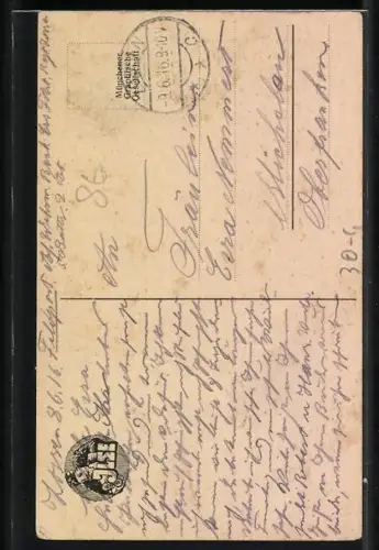 AK Hermann von Eichhorn im Portrait