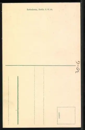Künstler-AK Portraitzeichnung von Generalfeldmarschall von Mackensen