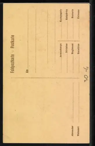AK Generaloberst v. Bülow im Portrait mit Orden