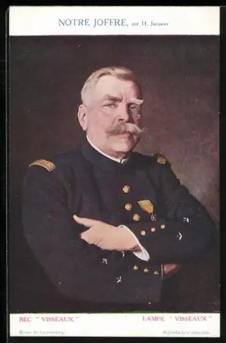 AK Notre Joffre, Portrait von Joseph Joffre