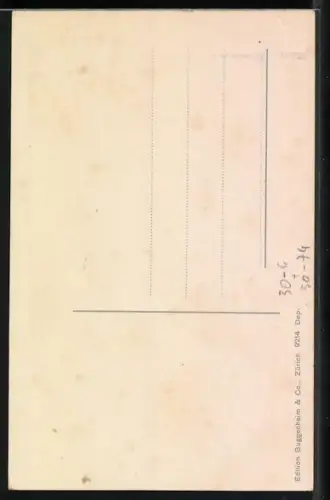 AK Kommandant der 1. Division Colonel Bornand