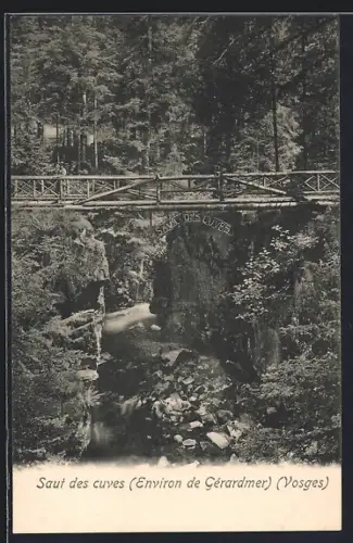 AK Gérardmer, Saut des Cuves dans les Vosges