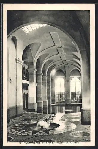 AK Plombières-les-Bains, Piscine de Natation