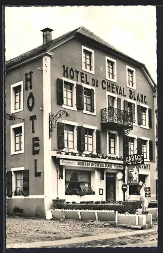 AK Le Thillot, Hôtel du Cheval Blanc avec restaurant et garage
