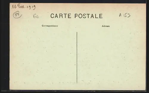 AK Saint-Dié, Rue des Trois Villes durant la Guerre dans les Vosges, 1914-1916