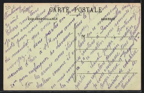 AK Fontenay /Vosges, Le Quairon avec enfants et vélos sur la route