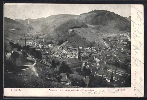 AK Markirch, Vue prise de la Fouchelle