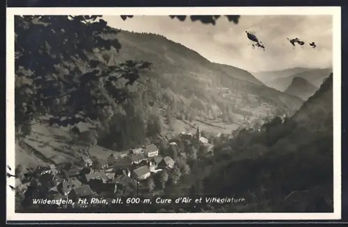 AK Wildenstein /Haut-Rhin, Cure d`Air et Villégiature dans la vallée montagnarde