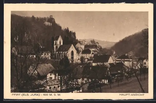 AK Pfirt /Els. Jura, Hauptansicht