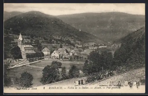 AK Rimbach /Vallée de la Doller, Vue générale
