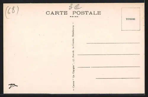 AK Mulhouse, Nouveau Musée et rue animée de passants