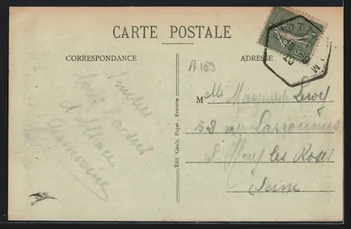 AK Ferrette /Alsace, Loechlefelsen