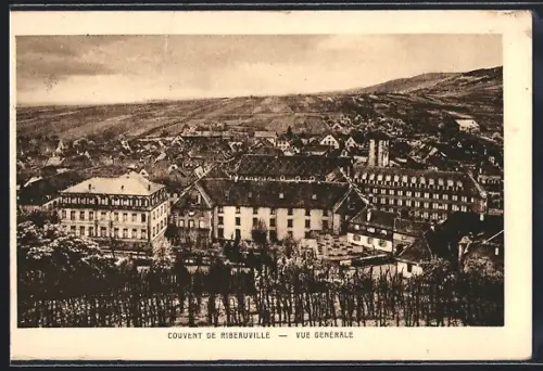 AK Ribeauvillé, Couvent de Ribeauvillé, Vue générale
