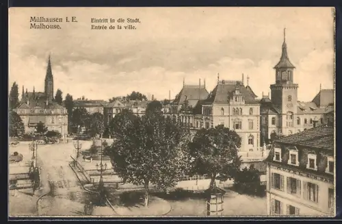 AK Mulhouse, Entrée de la ville