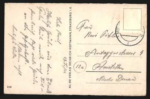 AK Mülhausen, Bahnhofplatz