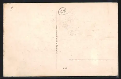 AK Sulz /O.-Els., Vue panoramique du village avec montagnes en arrière-plan