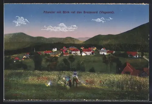 AK Altweier, Vue sur le Brezouard