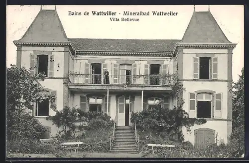 AK Wattwiller, Villa Bellevue des Bains de Wattwiller
