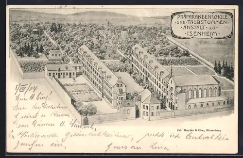 AK Isenheim, Präparandenschule und Taubstummen-Anstalt