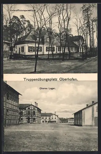 AK Oberhofen, Oberes Lager des Truppenübungsplatzes