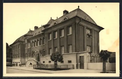 AK Schiltigheim, Bains Municipaux vue de côté