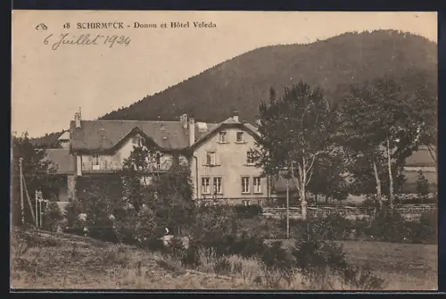 AK Schirmeck, Donon et Hôtel Veleda