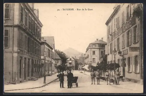 AK Saverne, Rue de la Gare