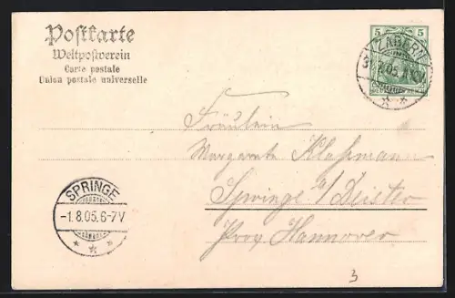 AK Stambach /Zornthal, Blick auf Gross-Geroldseck und Ortsansicht