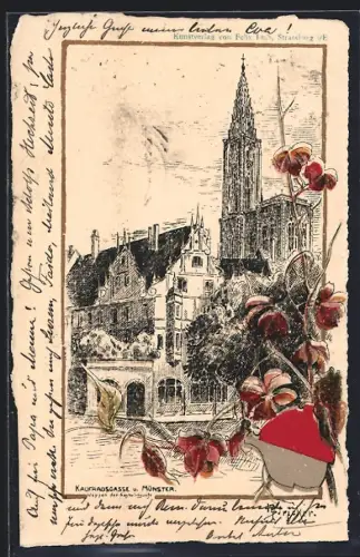 AK Strassburg, Kaufhausgasse und Münster