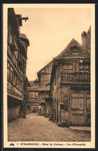 AK Strasbourg, Hôtel du Corbeau, Vue d`Ensemble