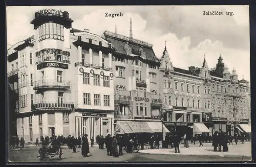 AK Zagreb, Jelacicev trg.