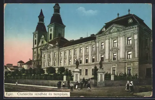 AK Eger, Cisztercita rendhaz es templom