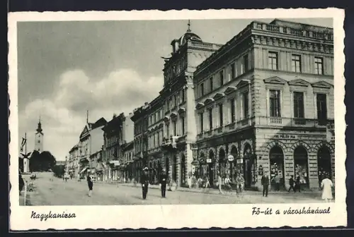 AK Nagykanizsa, Fö-út városházával