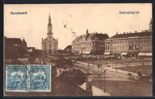 AK Kecskemét, Szabadság-tér