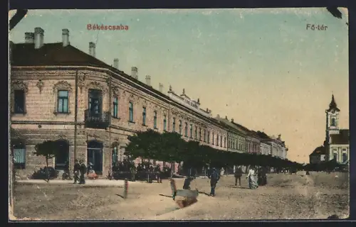AK Békéscsaba, Fö-tér