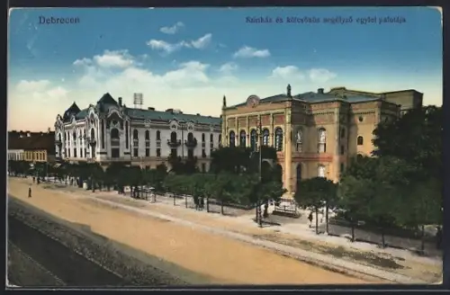 AK Debrecen, Szinház és kölcsönös segélyzö egylet palotája