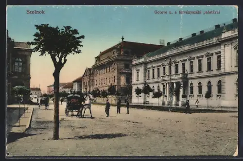 AK Szolnok, Gorove u . a törvényszéki palotával