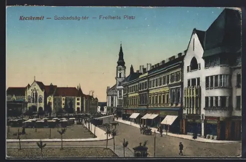 AK Kecskemét, Szabadság-tér