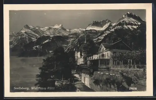 AK Seelisberg, Hotel Waldhaus Rütli